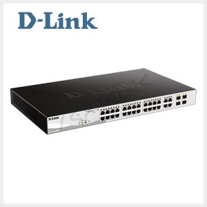 D-Link Switch 24G PoE 4SFP | DGS-1210-28MP
