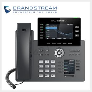 Grandstream Telefono IP Operador 6Lineas 24Teclas BLF PoE Bluetooth Wi-Fi LCD4.3" Color y LCD2.4"  | GRP2616