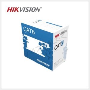 Hikvision Cable UTP 4 pares 0.53mm Cat6 CM 305m Blanco DS-1LN6-UE-W