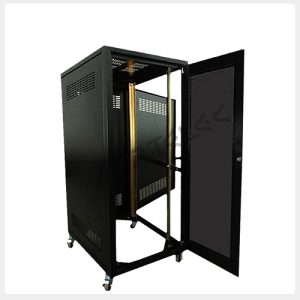 Nacional Gabinete de Piso 24RU 1.20 x 0.60 x 0.80mt Puerta Vidrio | LT-2401-P