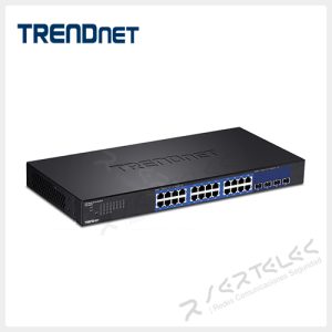 Trendnet Switch de 28puertos GBE 4SFP+ | TEG-30284