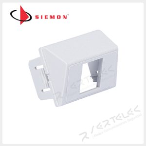 Siemon Adaptador Angular CT para un modulos MAX, ZMAX o TERA  | CTE-MXA-01-02