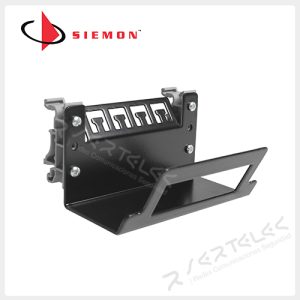 Siemon Patch panel riel DIN para 4 puertos | DIN-PNL-04W-01
