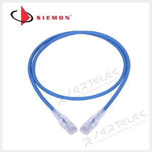 Siemon Patch Cord UTP Multifilar RJ-45 Cat6 LSZH 0.9mts Azul | MC6-03-06B