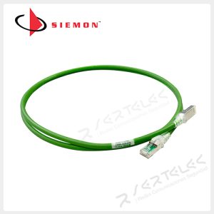 Siemon Patch Cord S/FTP Multifilar RJ-45 Cat6A LSZH 1.5mt Verde | ZM6A-S05-07B