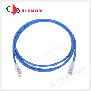 Siemon Patch Cord UTP Multifilar RJ-45 Cat6 LSZH 2.1mts Azul | MC6-07-06B