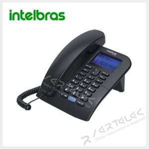 Intelbras Telefono Analogico con caller ID negro Porteria TP 2000 | 4502000