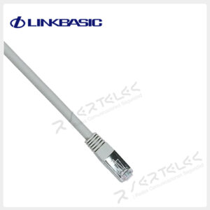 Linkbasic Patch Cord F/UTP Multifilar RJ-45 Cat6A LSZH 1.0mt Gris | CAA01-SC6A-LSZH-1-F