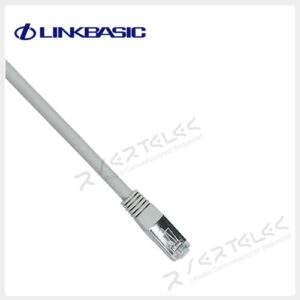 Linkbasic Patch Cord F/UTP Multifilar RJ-45 Cat6A LSZH 3.0mt Gris | CAA01-SC6A-LSZH-3-F