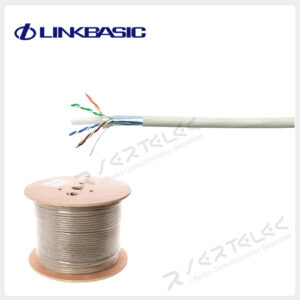 Linkbasic Cable F/UTP 4Pares 23AWG Cat6A LSZH 305mt Gris | CLA04-SC6A-LSZH-7035-305