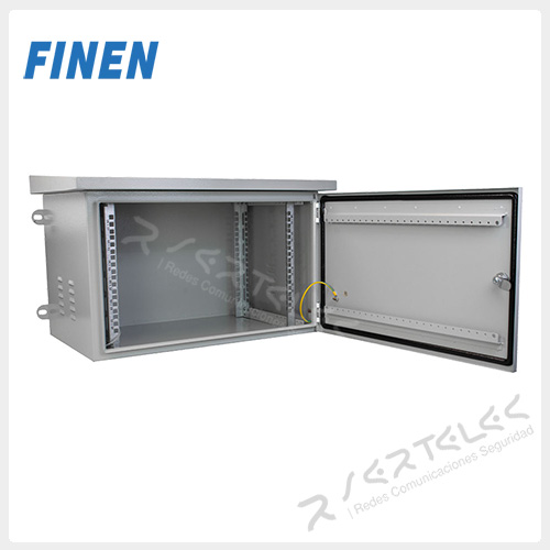 Finen Gabinete colgante para exteriores 6 RU 415 x 600 x 400mm Gris | OC-6406 - Imagen 2