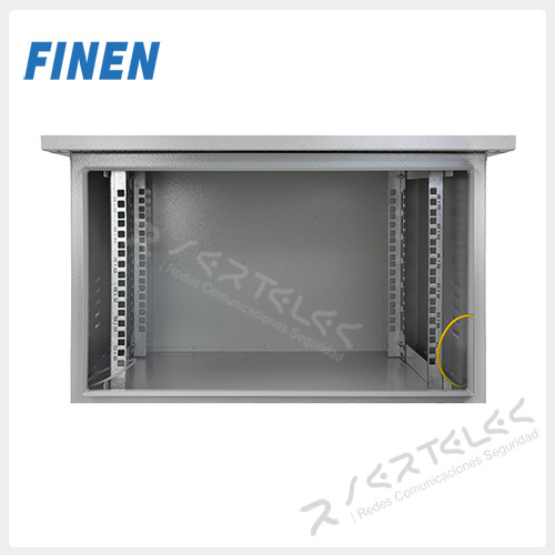 Finen Gabinete colgante para exteriores 6 RU 415 x 600 x 400mm Gris | OC-6406 - Imagen 3