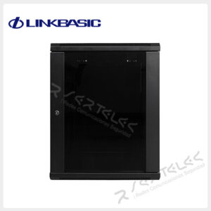 Linkbasic Gabinete de Pared 15 RU 769 x 600 x 600mm Puerta frontal con vidrio | WCB15-66-BAA