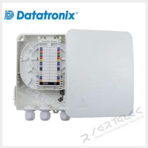 Datatronix Caja Terminal 8 puertos SC Simplex (4hilos) / LC Duplex (8hilos) Outdoor IP65 ABS Capacidad 12Hilos | WT-FAT-8F